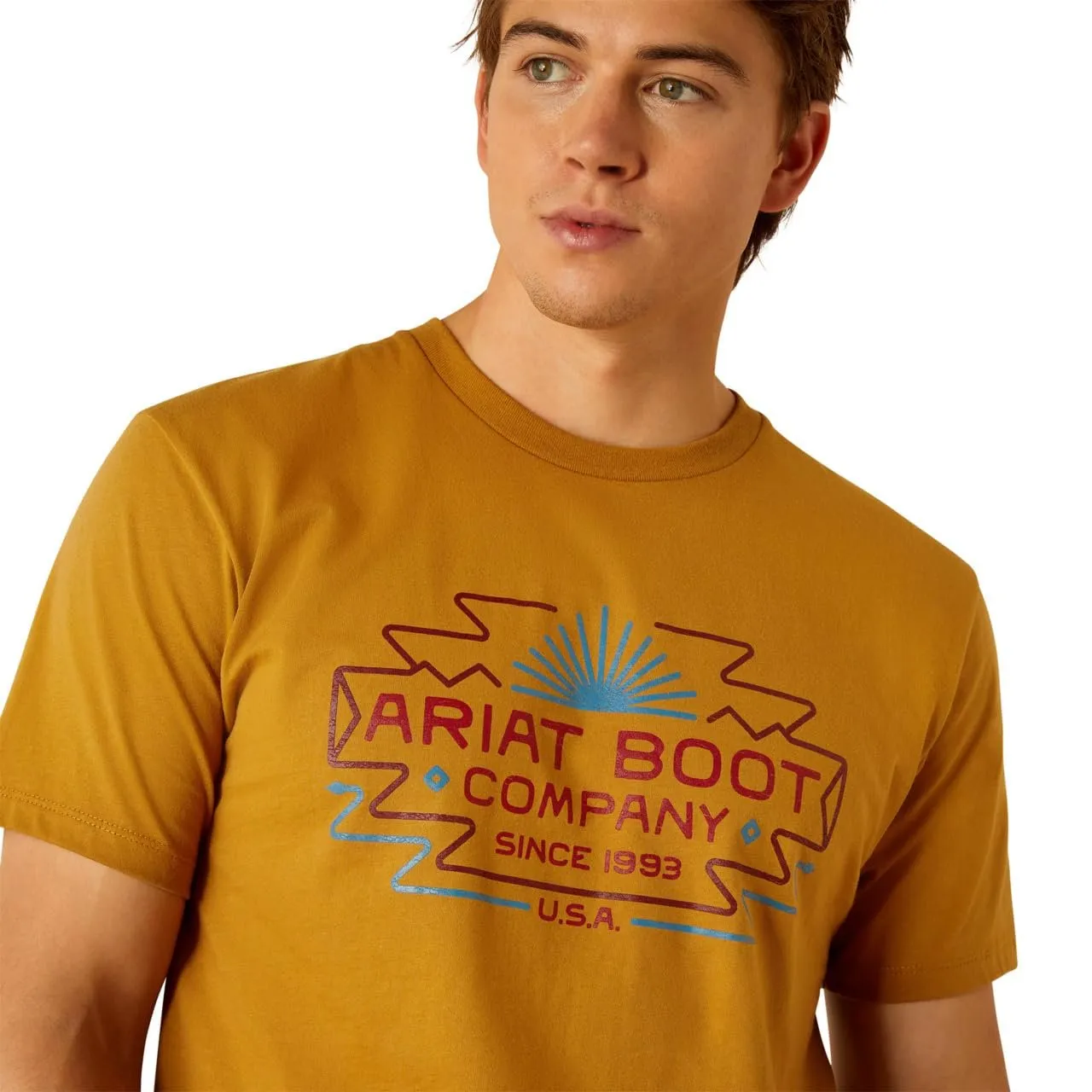 Ariat Men's Amigo T-Shirt, Harvest Gold