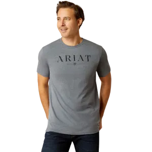 Ariat Men's B&m  Logo Athletic Heather T Shirt