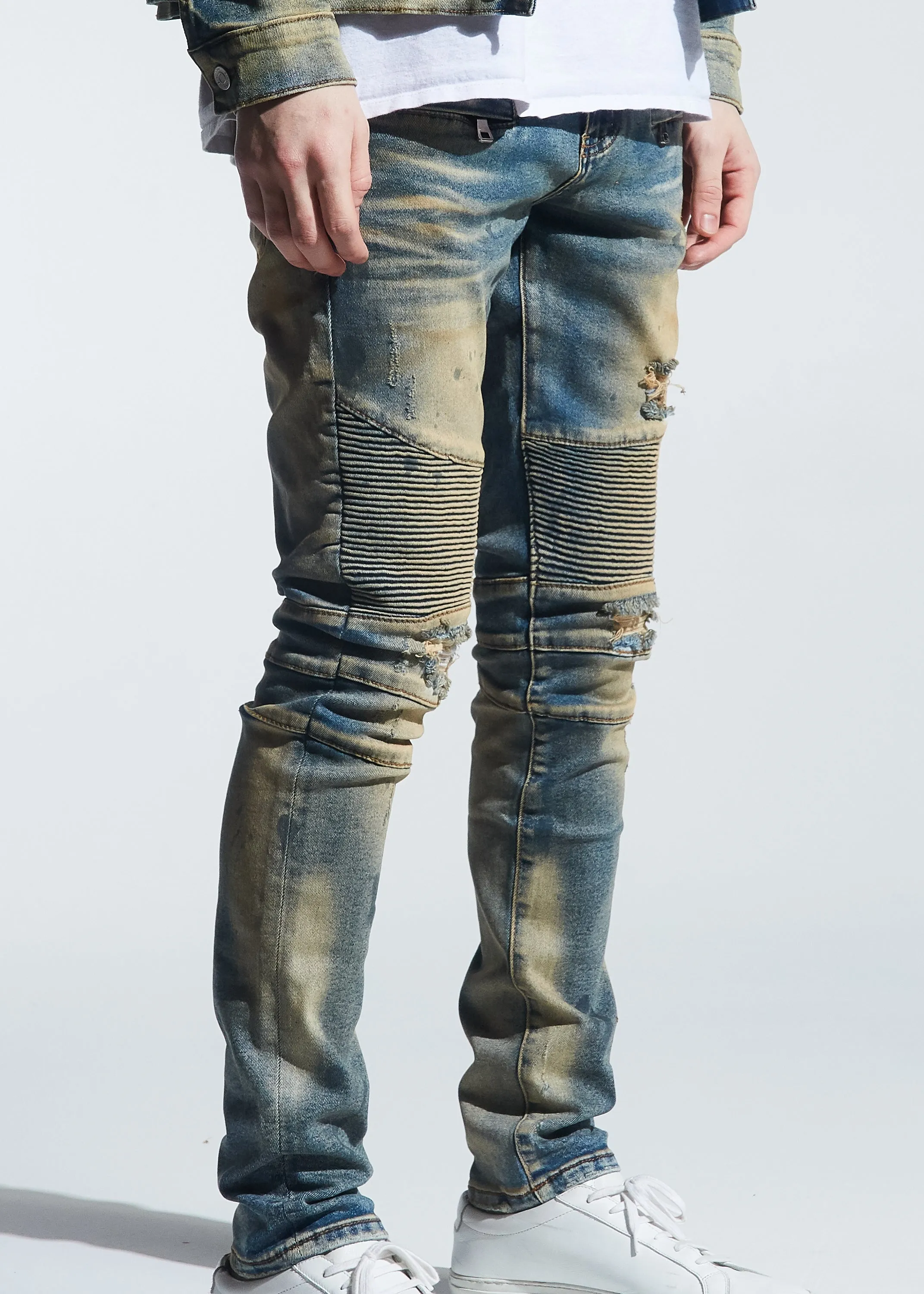 Barrett Biker Denim (Vintage Dirty Wash)