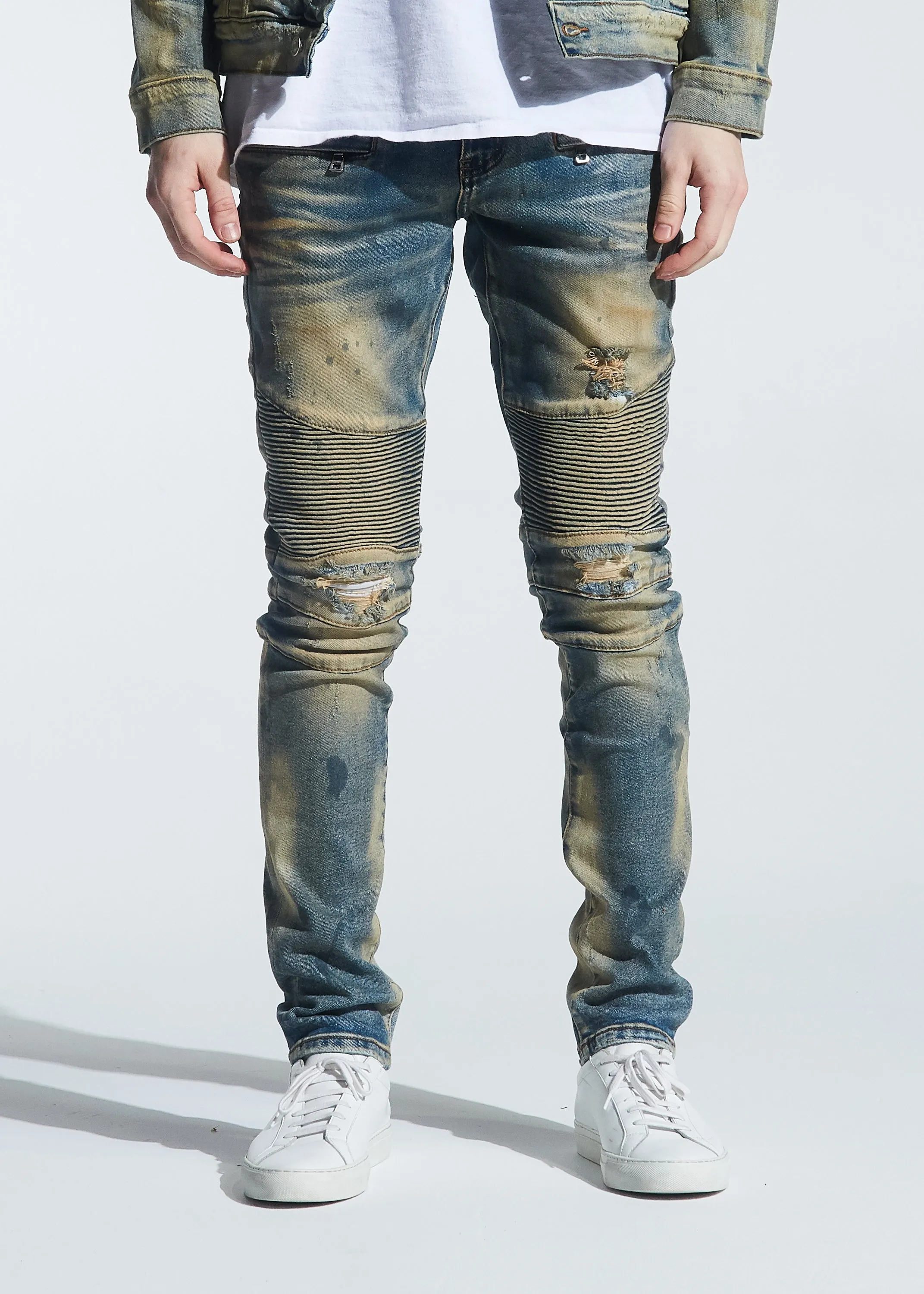 Barrett Biker Denim (Vintage Dirty Wash)