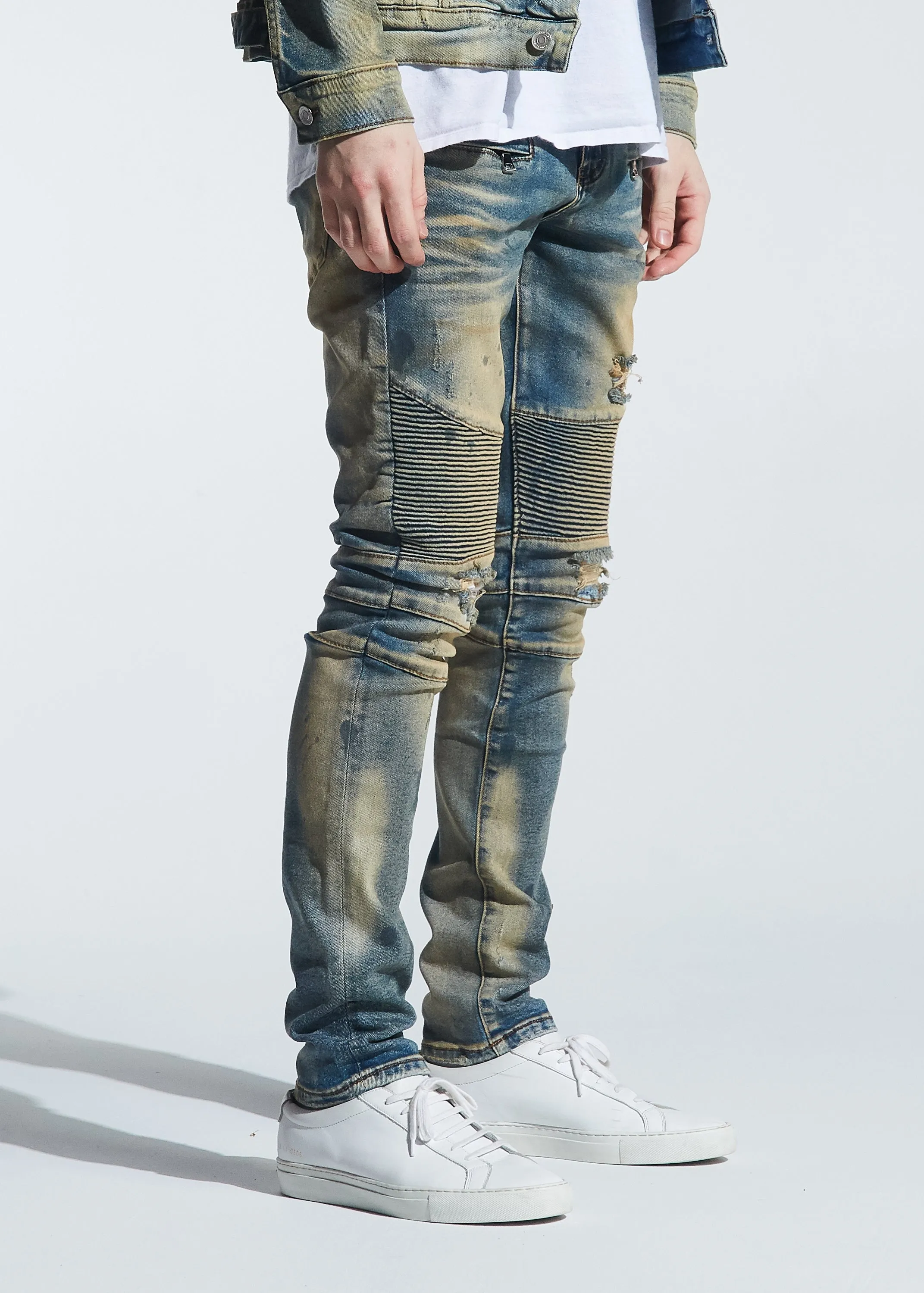 Barrett Biker Denim (Vintage Dirty Wash)