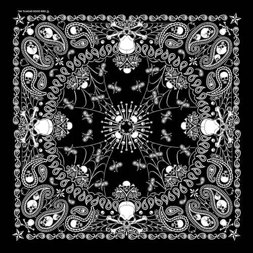 BD2514 Bandana Paisley GS Skeletal