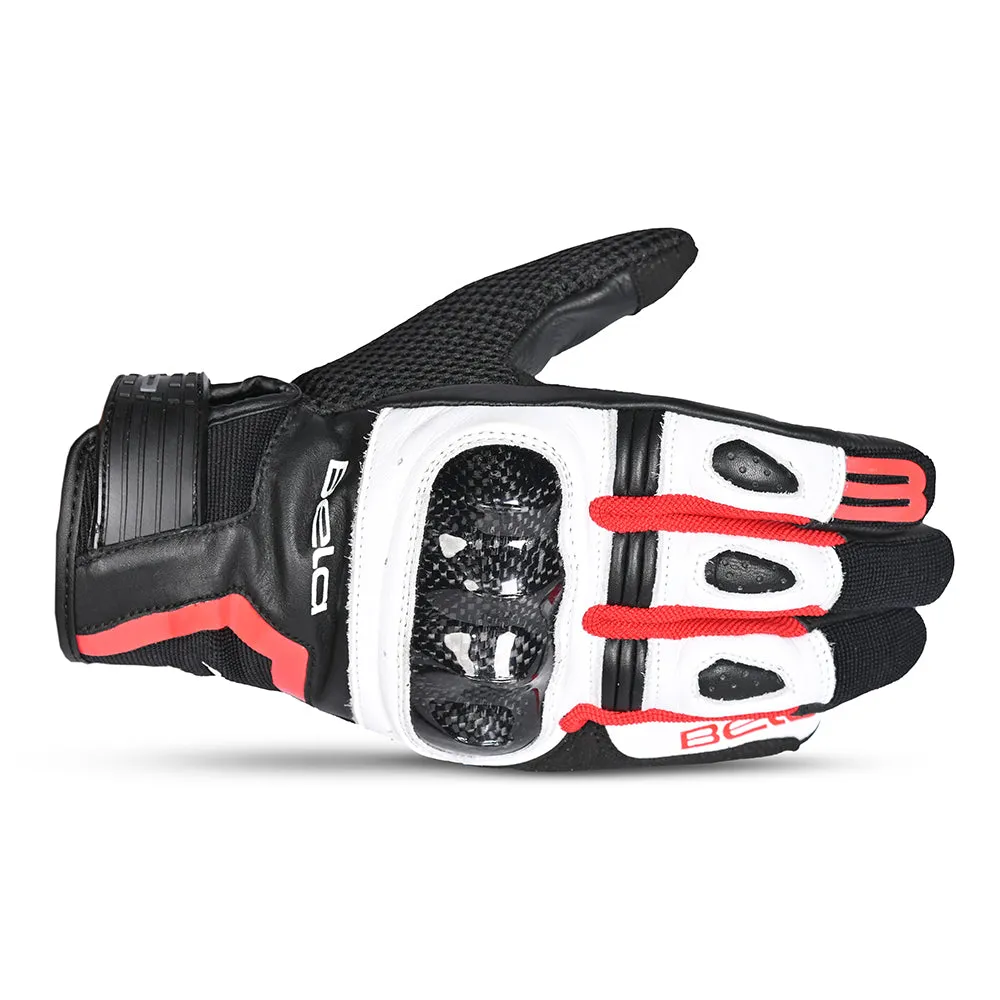 Bela Alberto Denim Best Moto Gloves Black