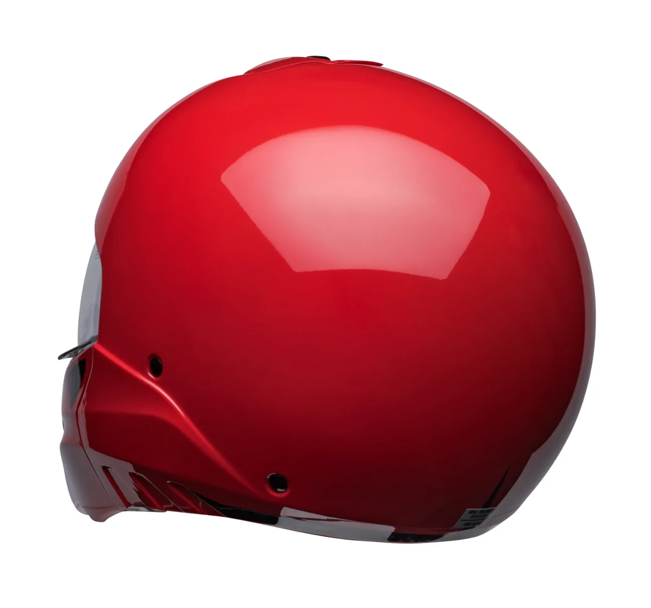 Bell Broozer Helmet Full / Open Face Duplet Red Cruiser Helmet