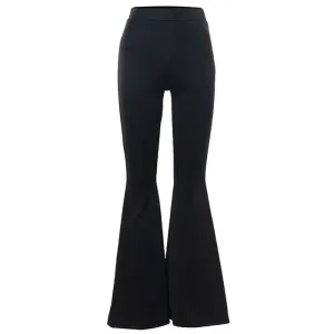 Black Flared Trousers