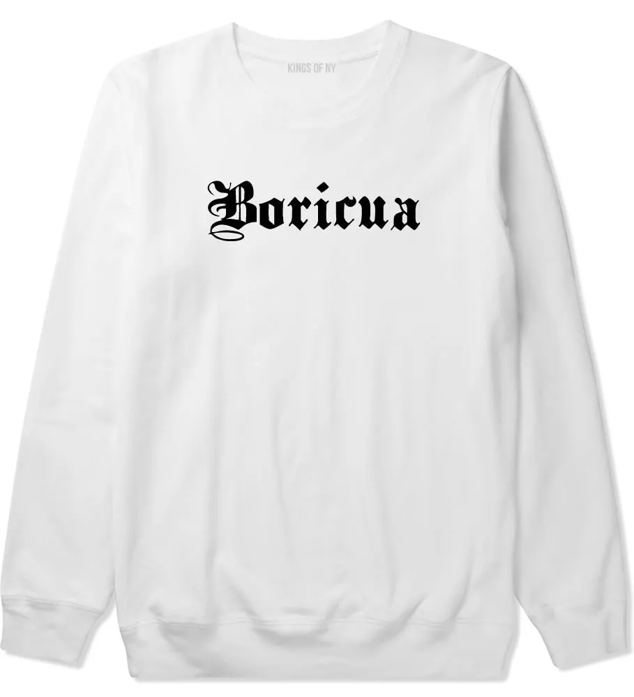 Boricua Puerto Rican Crewneck Sweatshirt