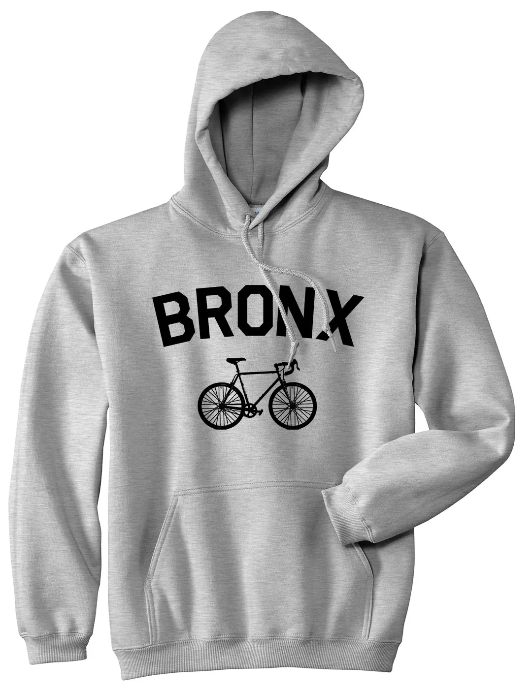 Bronx Vintage Bike Cycling Mens Pullover Hoodie