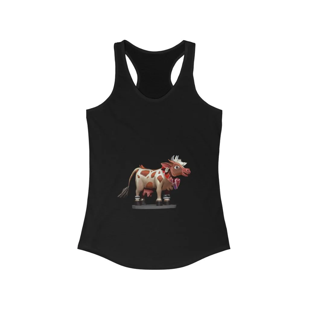 Brown Cow Women's Ideal Racerback Tank