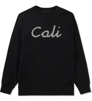 Cali California Script Crewneck Sweatshirt