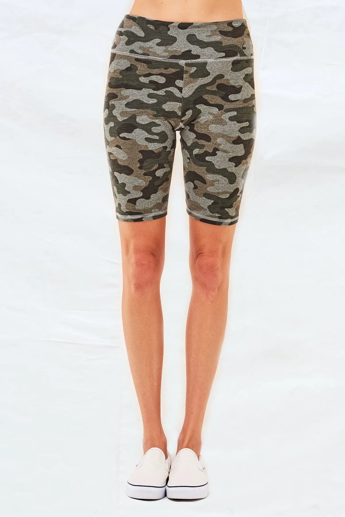 Camo Biker Short