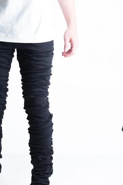 Cano Stacked Denim (Black)