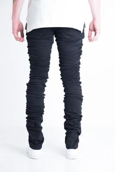 Cano Stacked Denim (Black)