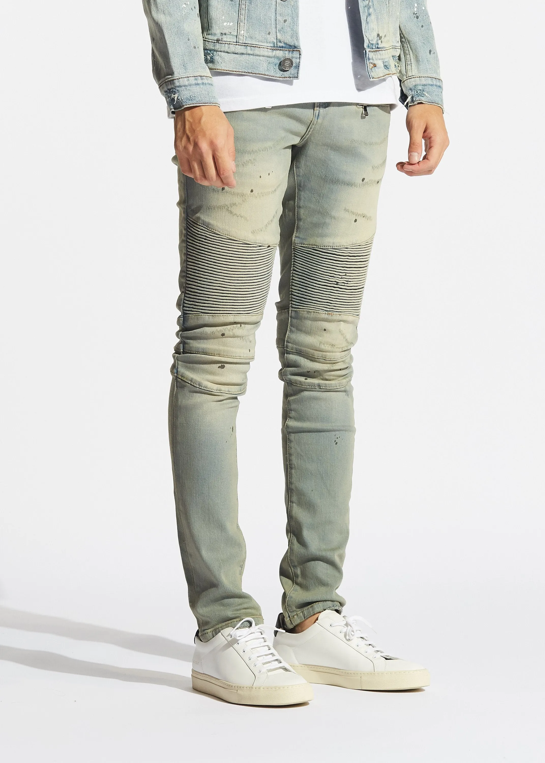 Canopus Biker Denim (Vintage Blue Sand)