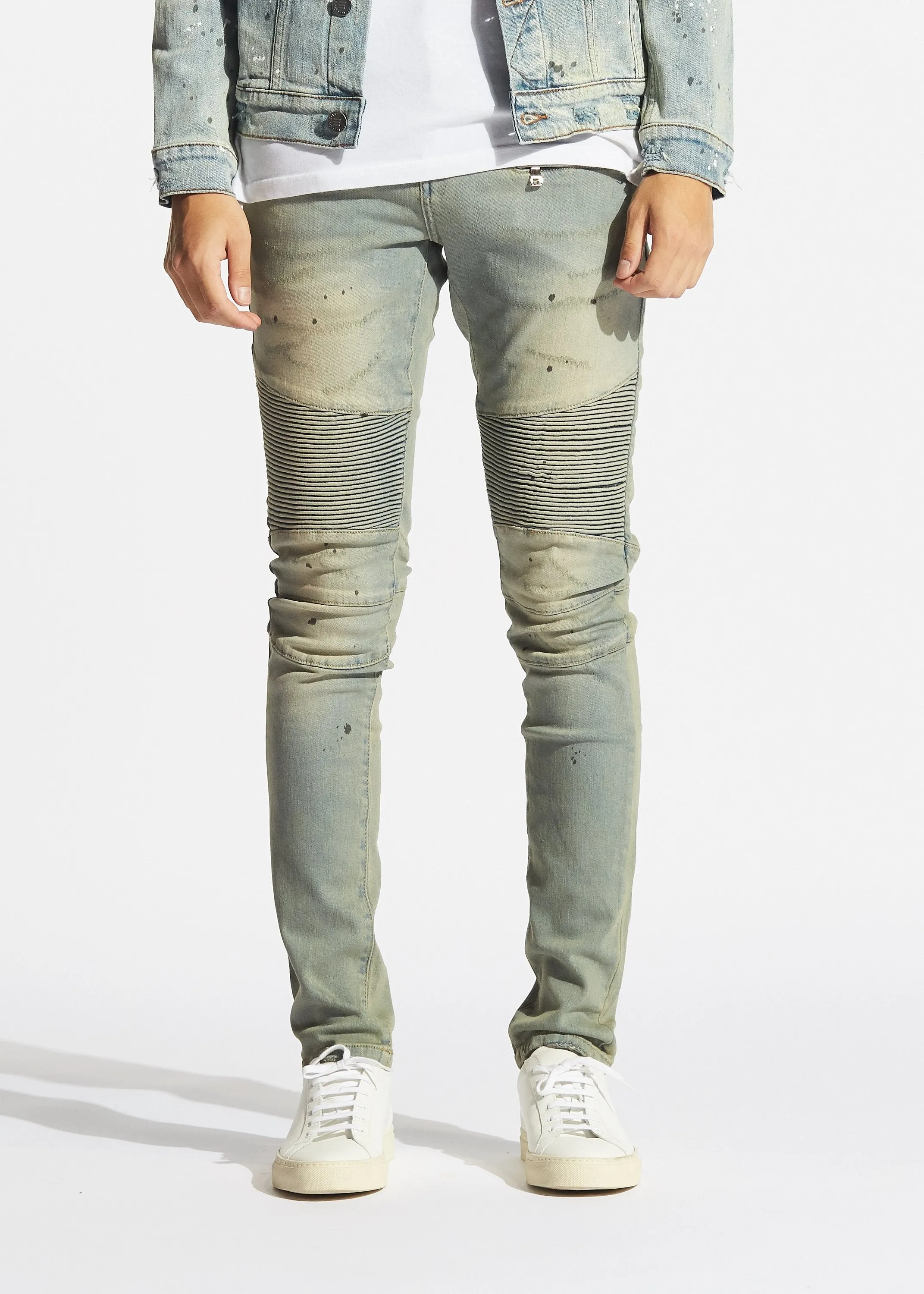 Canopus Biker Denim (Vintage Blue Sand)