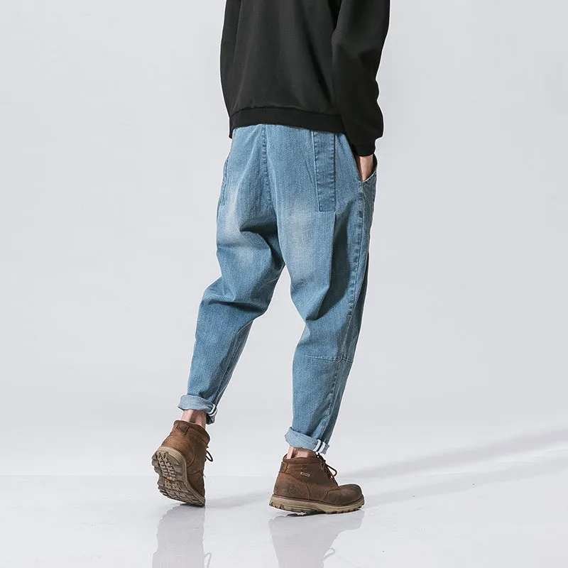 Casual Euro Style Loose Fit Trousers