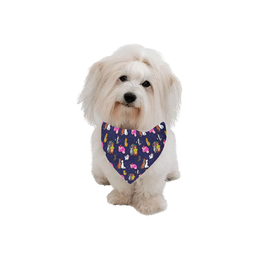 Cat Favorites Pet Dog Bandana