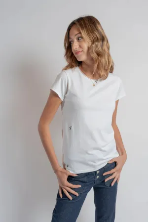 Catherine Gee Embroidered Star Tee