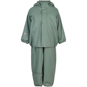 CeLaVi Rain Set Solid Fleece Slate Grey