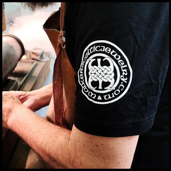 Celtic Owl T-shirt by Walker Metalsmiths