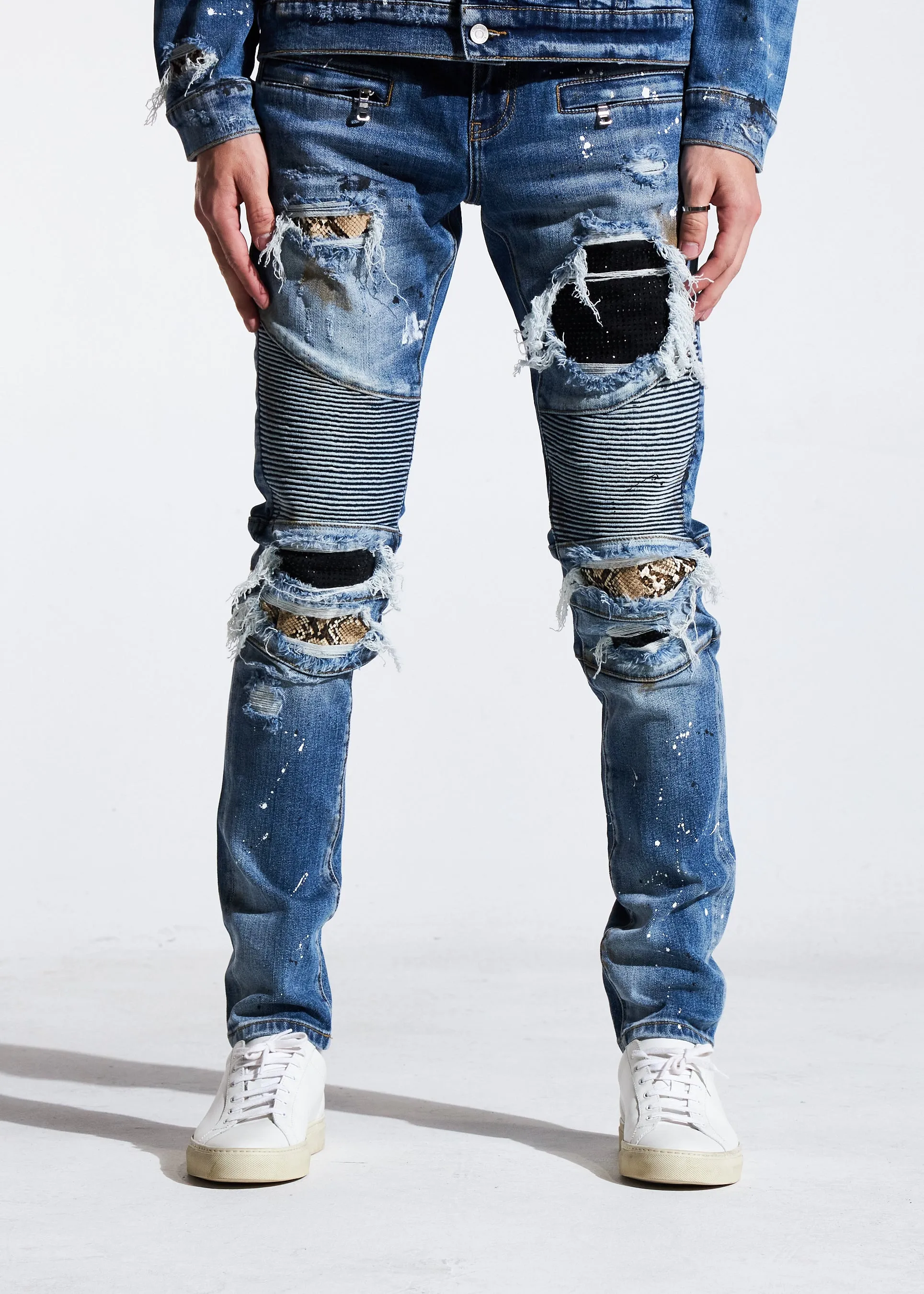 Crawley Biker Denim