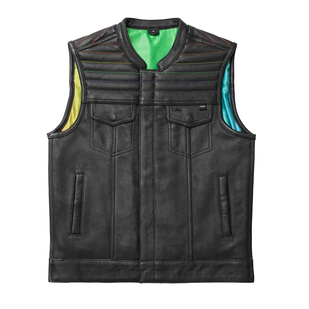 Dio - Men's Leather Motorcycle Vest - Limited Edition