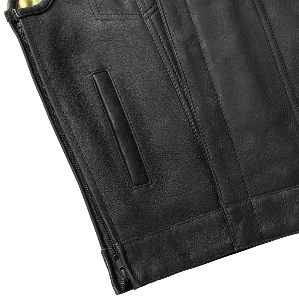 Dio - Men's Leather Motorcycle Vest - Limited Edition