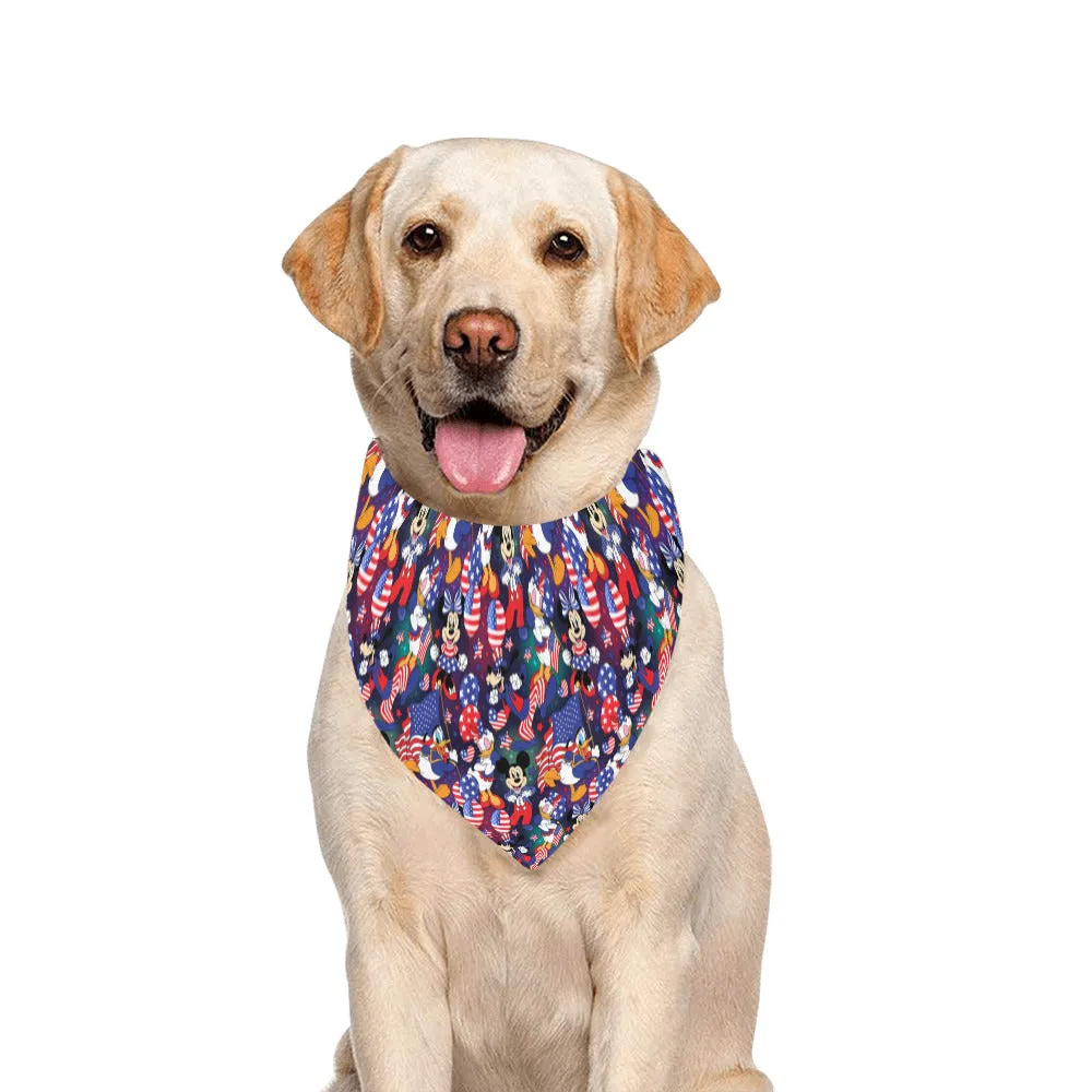 Disney America Pet Dog Bandana