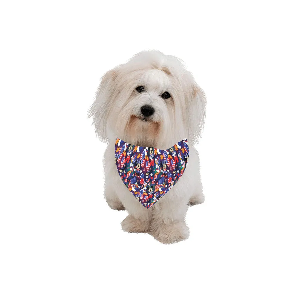 Disney America Pet Dog Bandana