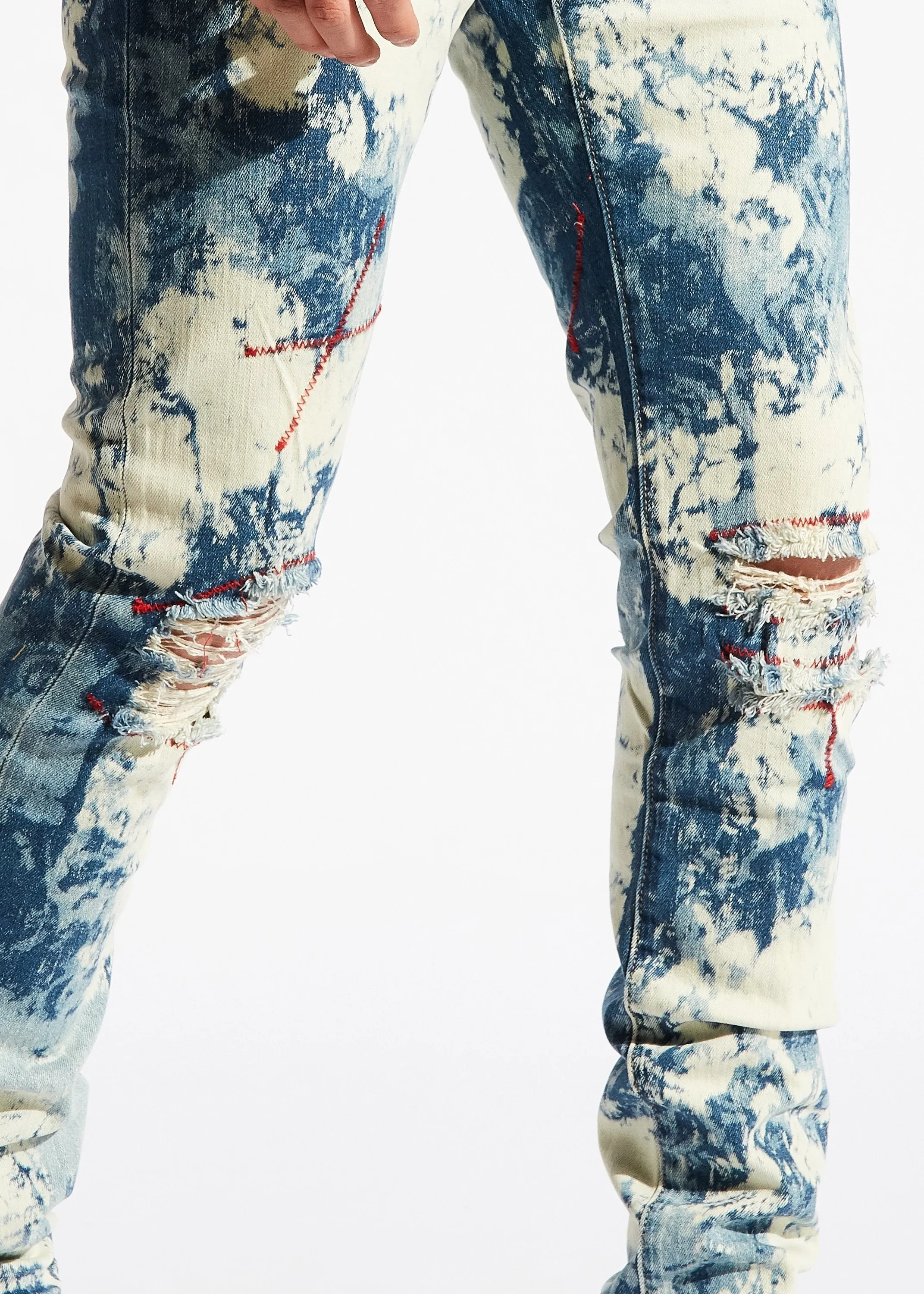 Dixie Standard Denim (Blue Bleach)