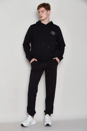 Embroidered Back Logo Sweatpant (Black) - I23B02163179000