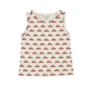 Emile et Ida Tank Top Ecru Mini