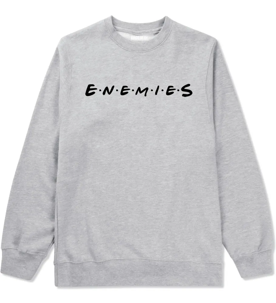 Enemies Friends Parody Crewneck Sweatshirt