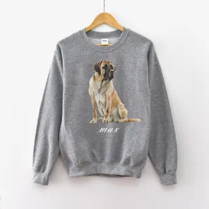 English Mastiff Sweatshirt, Mastiff shirt, big dog shirt, big dog mom shirt, mastiff mom shirt, mastiff dad shirt, english mastiff shirt