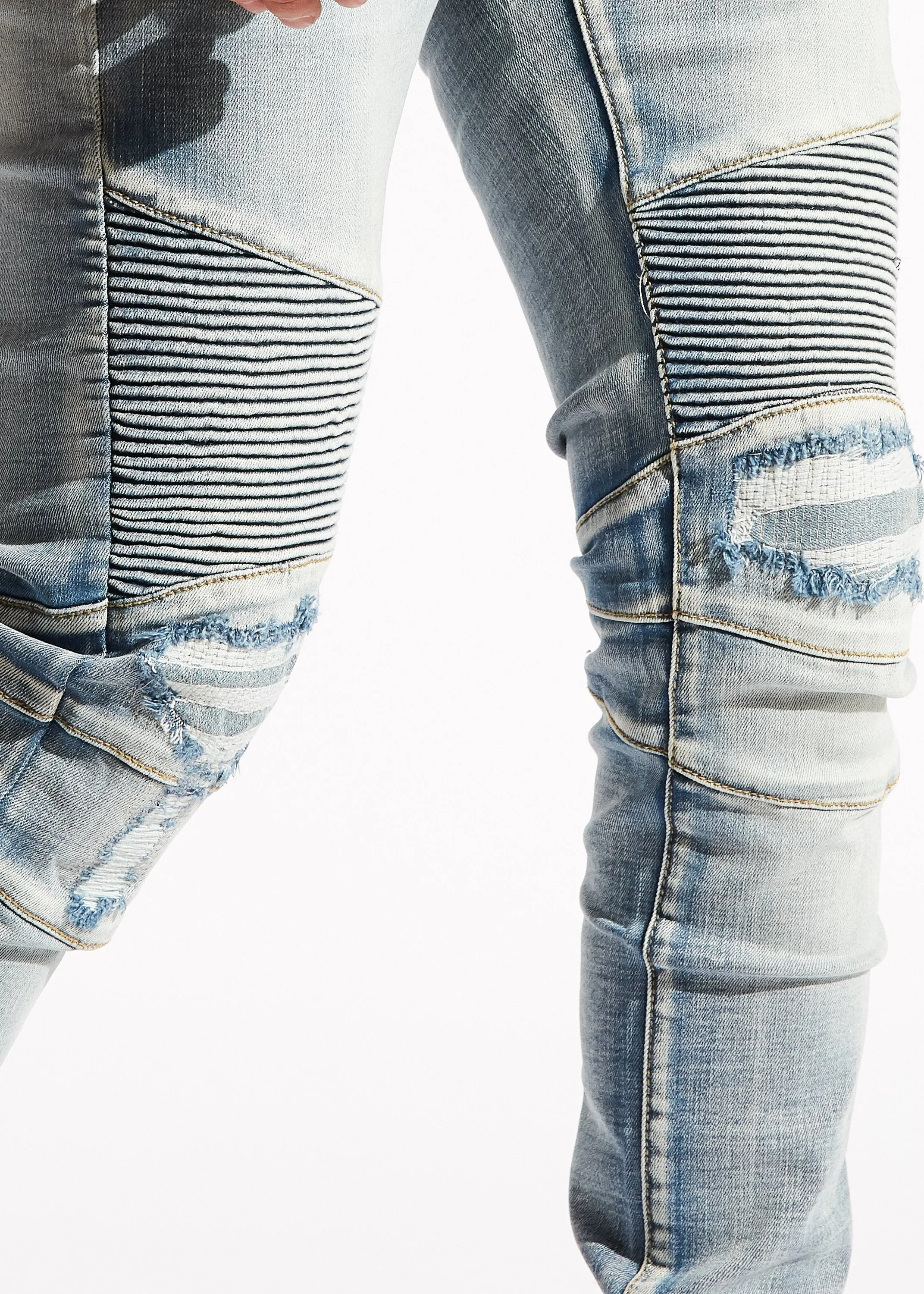 Erwin Biker Denim (Blue)