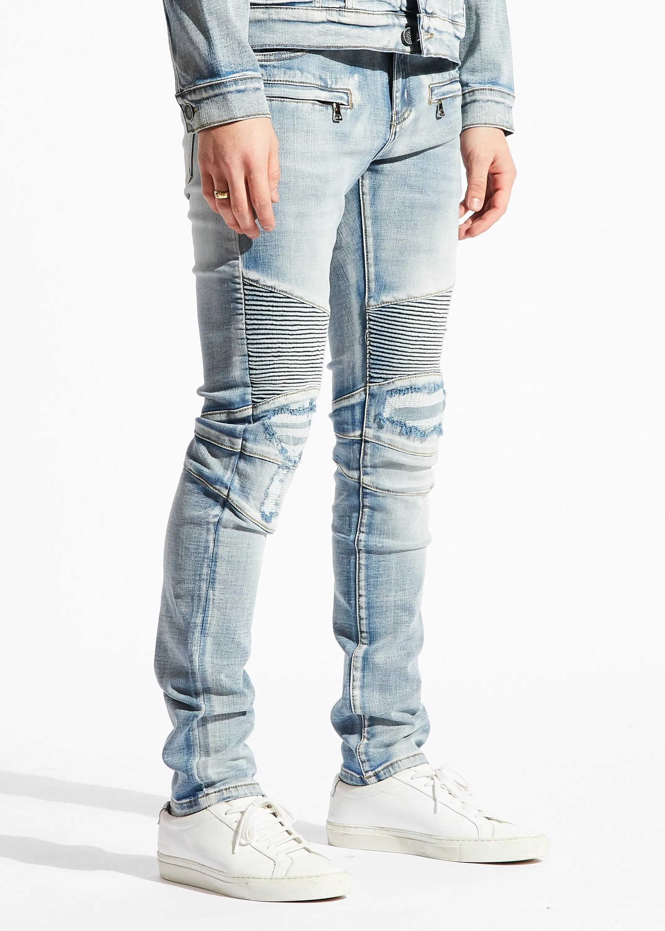 Erwin Biker Denim (Blue)