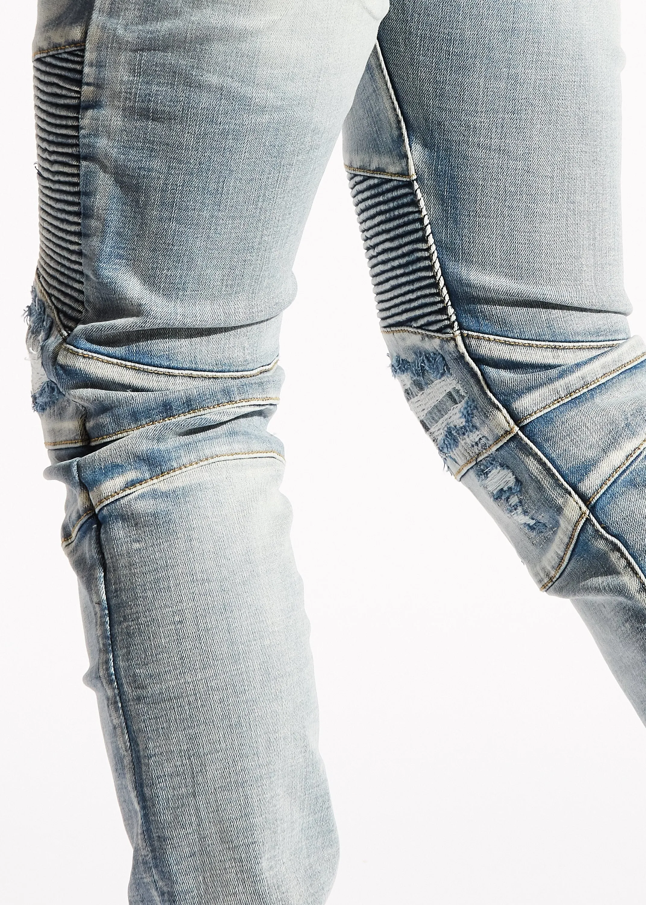 Erwin Biker Denim (Blue)