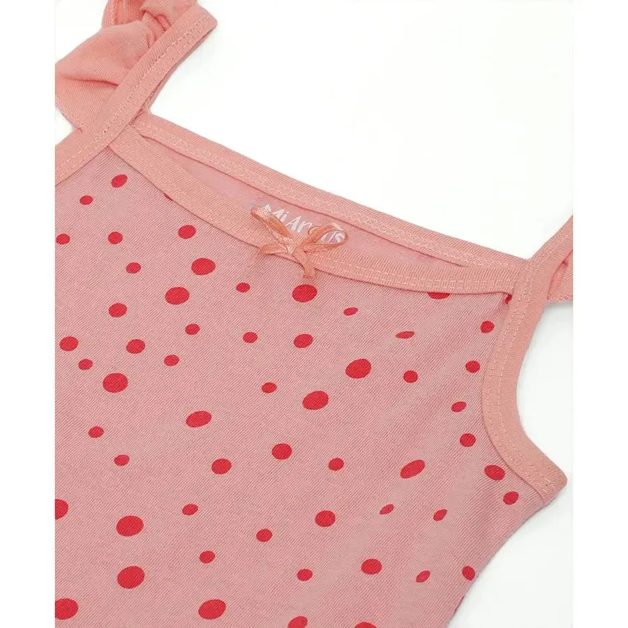 Flamingo Print Baby Girl Tank Top (Pack of 3)