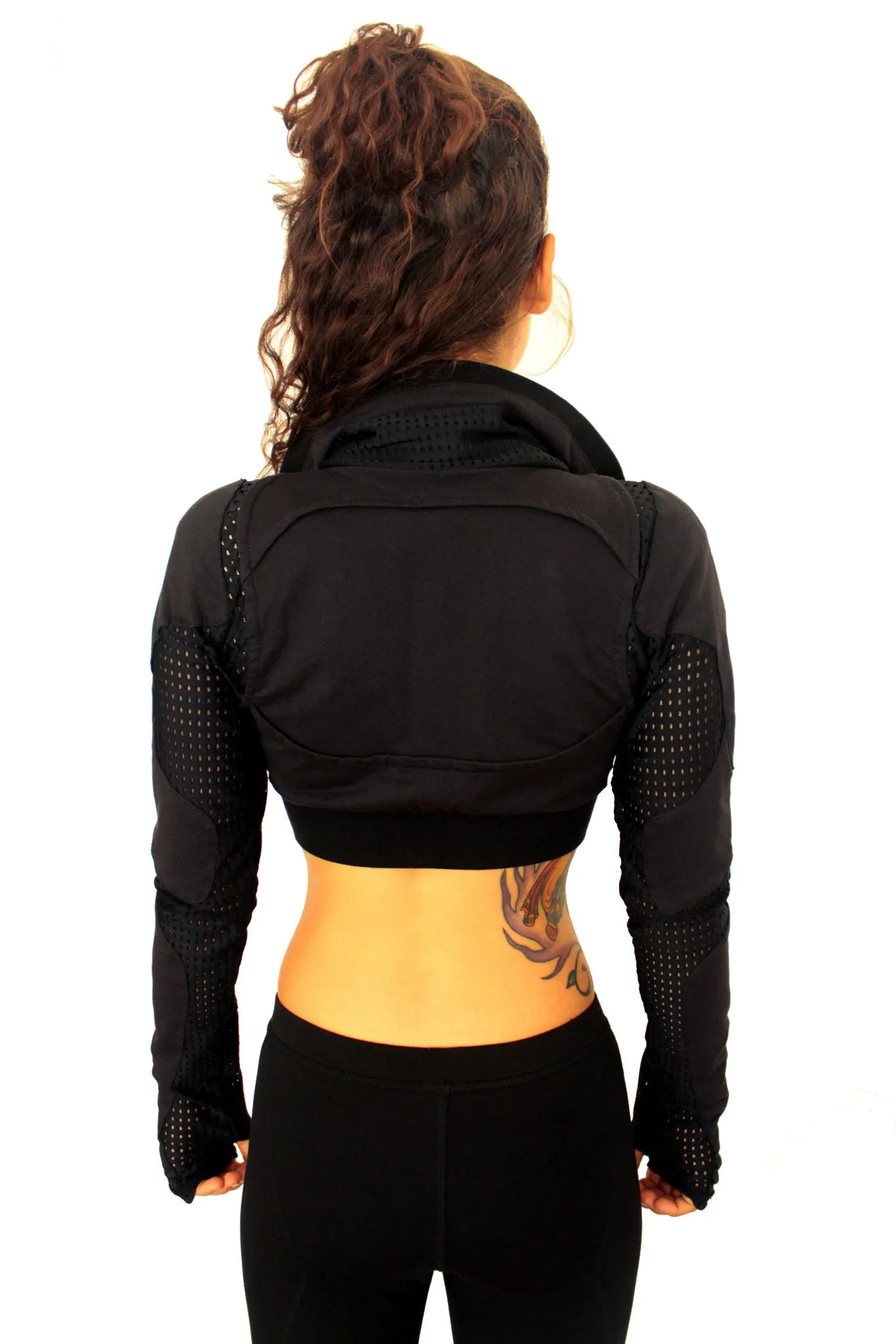 Freq G Crop Jacket - Mesh