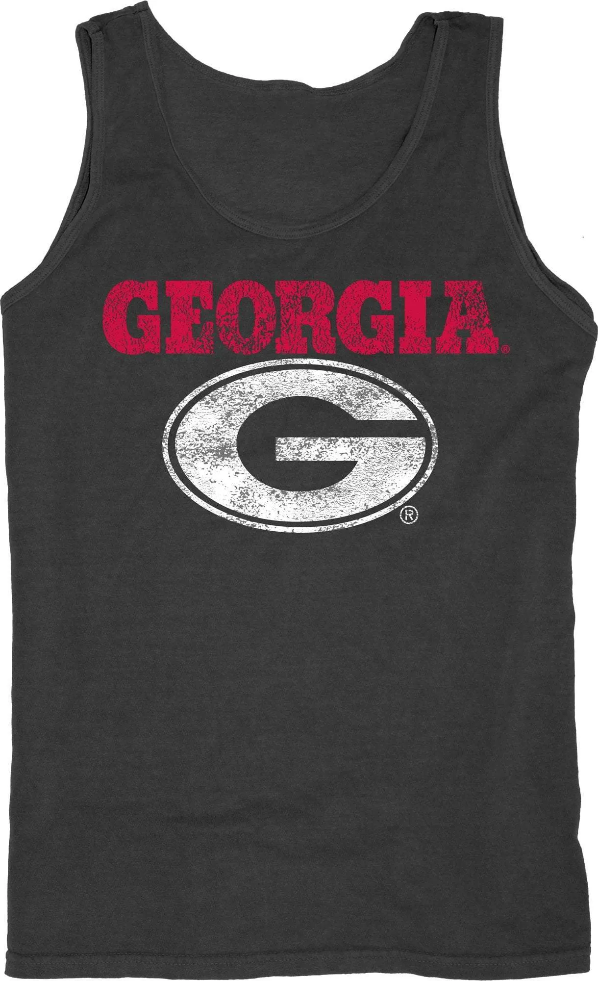 Georgia Bulldogs Blue 84 Black "G" 100% Cotton Sleeveless Tank Top