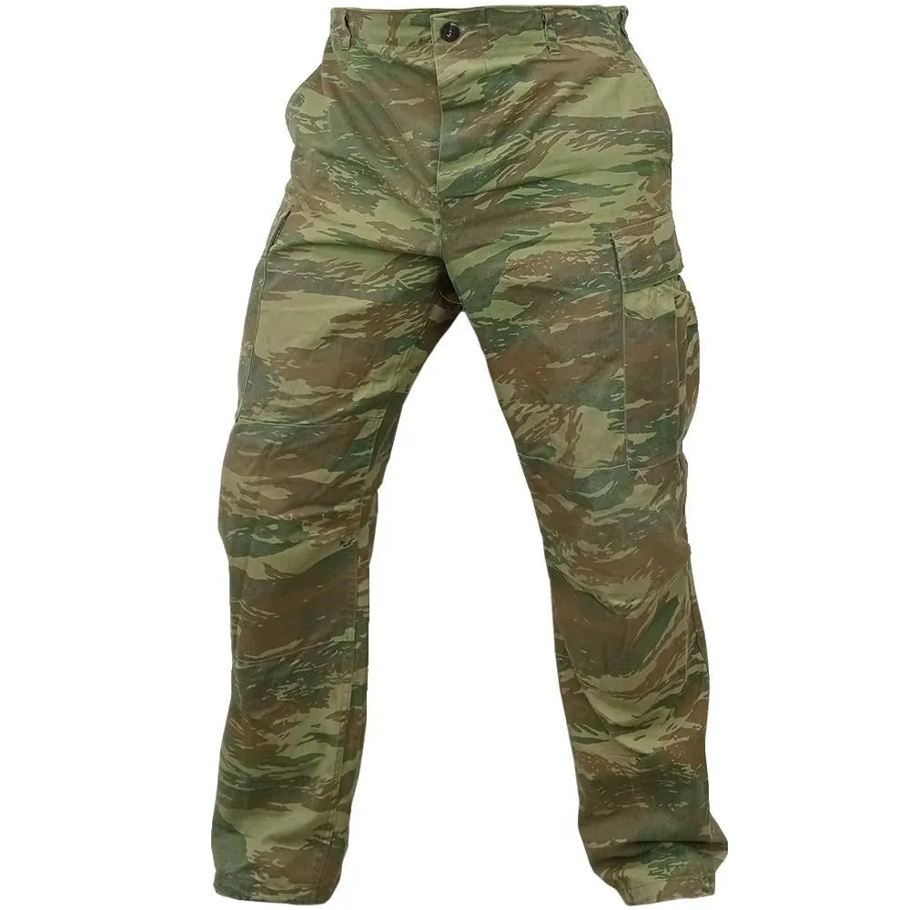 Greek Army Lizard Camo Trousers - Grade 2