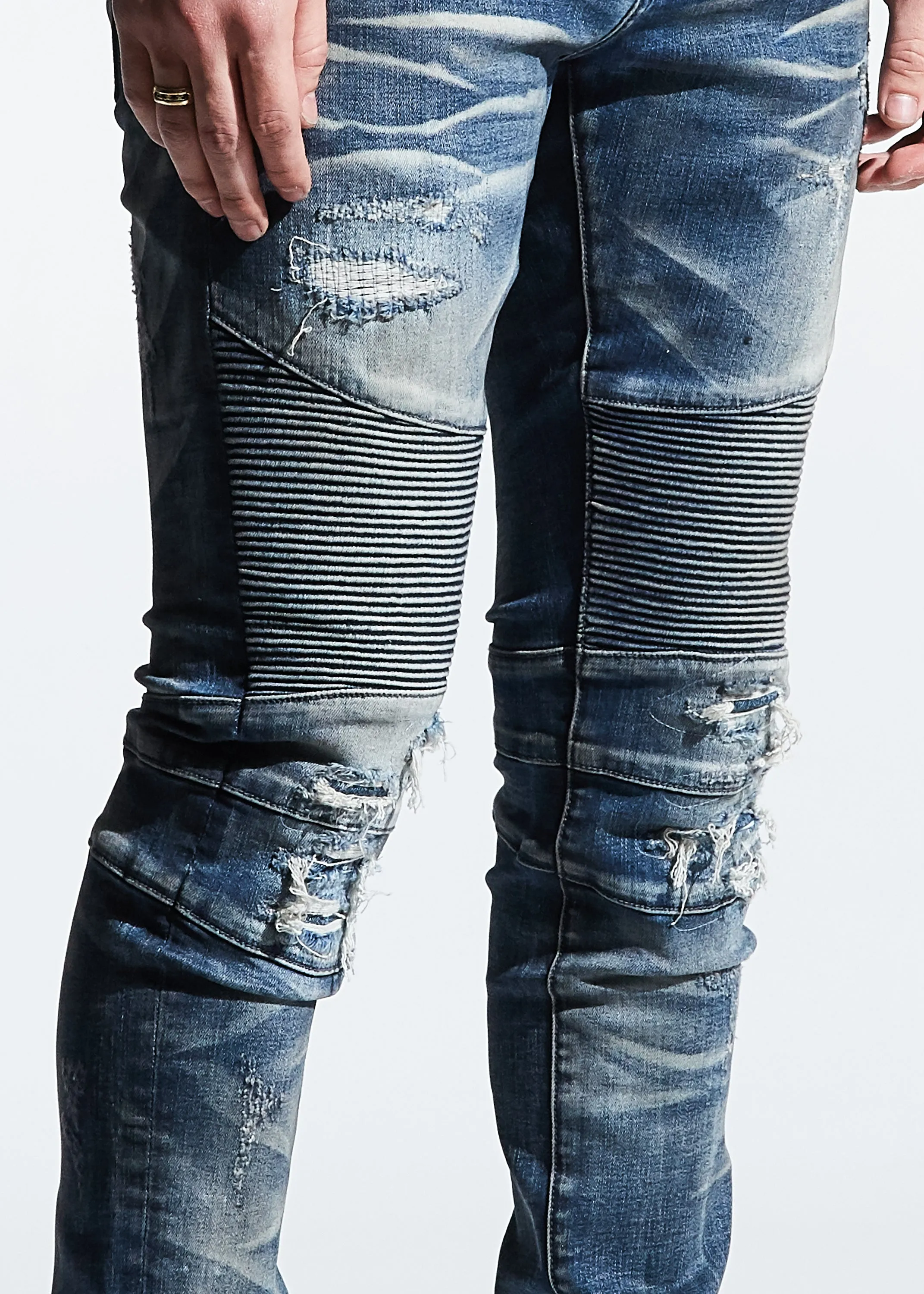 Griffey Biker Denim