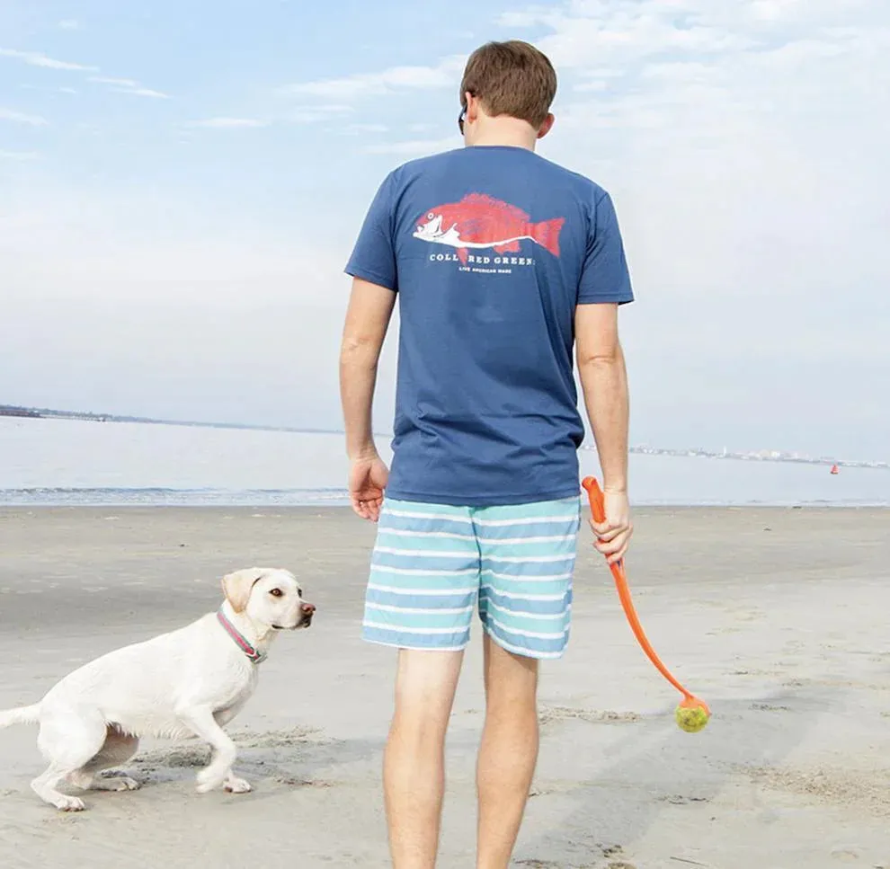 Hammock Hangout: Short Sleeve T-Shirt - Coral