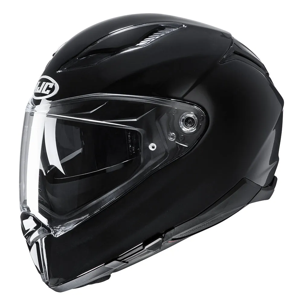 HJC F70 Black Motorbike Full face Helmet