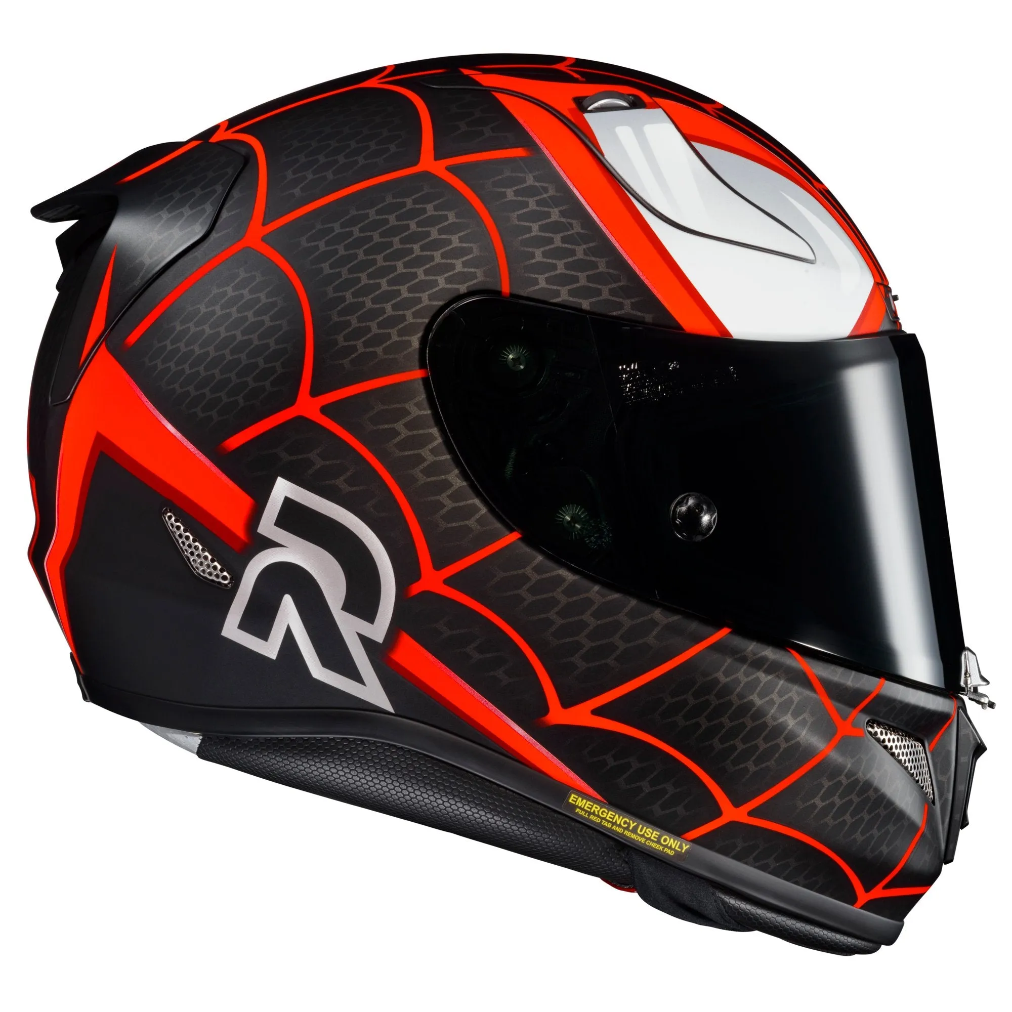 HJC RPHA 11 Full Face Motorcycle Helmet Miles Morales Marvel MC1SF