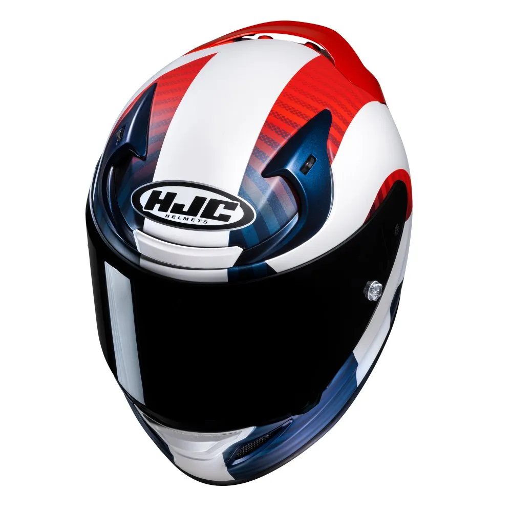 HJC RPHA 12 Ottin MC21SF Motorcycle Adventure Full face Helmet Red White Blue