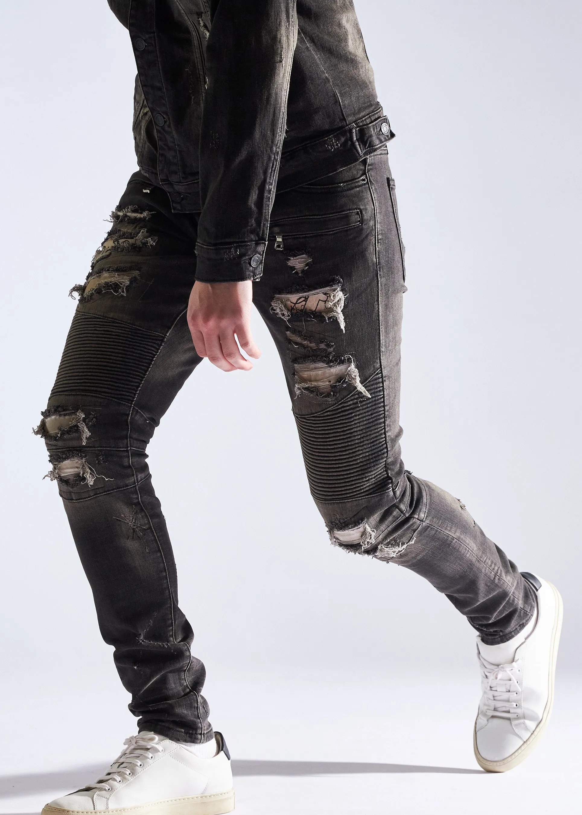 Holo Biker Denim