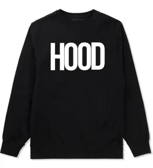 Hood Crewneck Sweatshirt