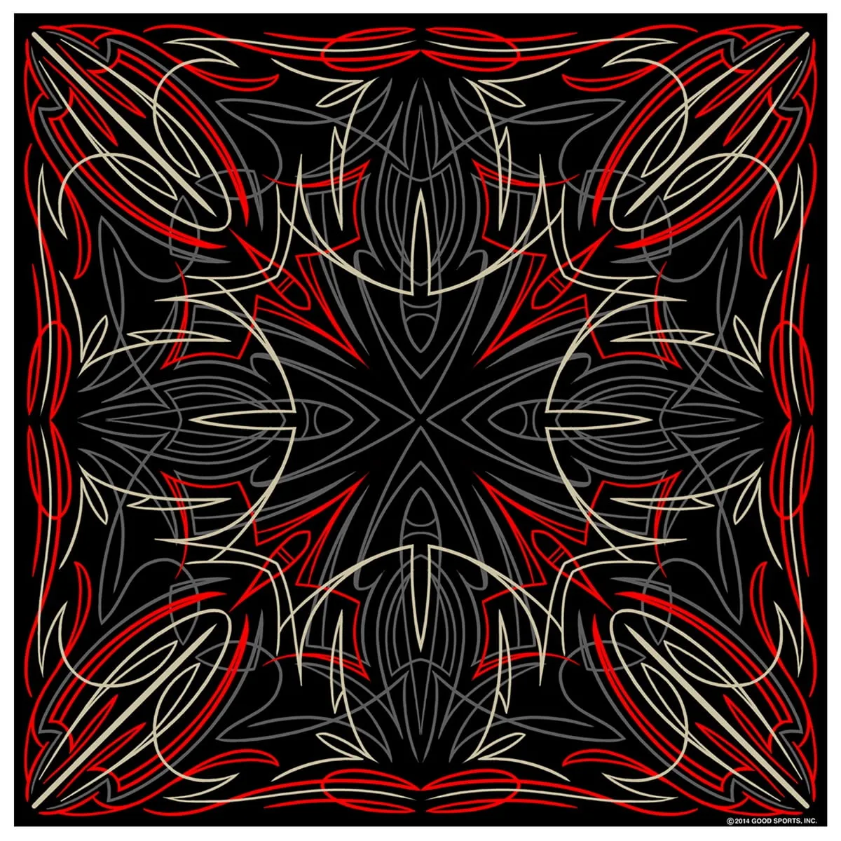 Hot Leathers BAB1074 Pinstripe Bandana