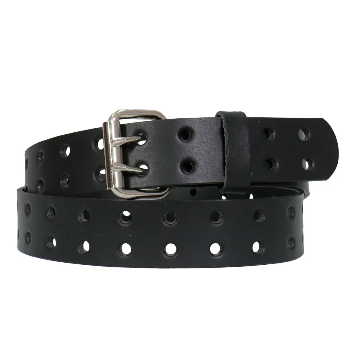 Hot Leathers BLA1125 Heavy Leather Double Hole Belt