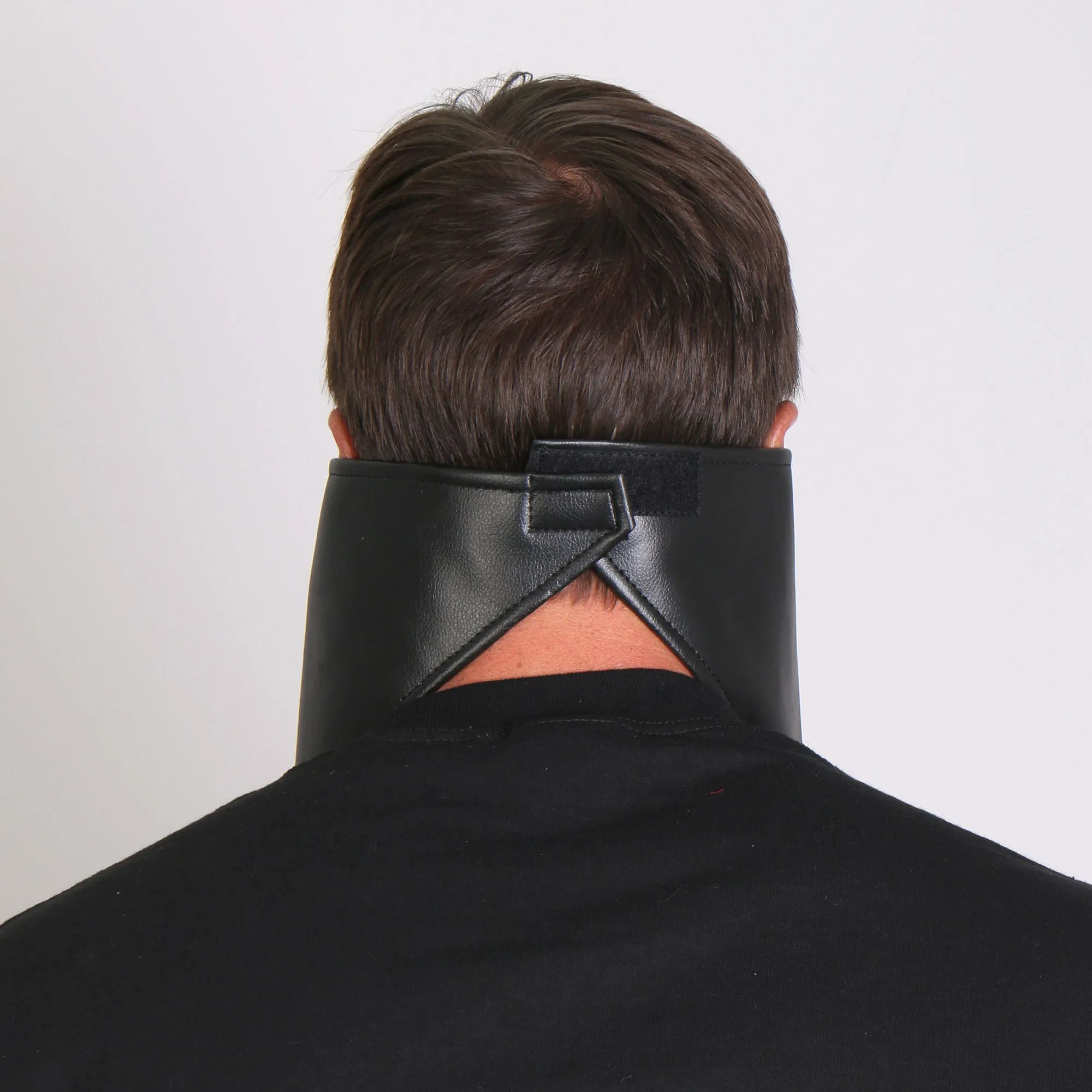 Hot Leathers NWL1004 Black Leather Skull Neck Warmer with Fleece Lining (Copy)